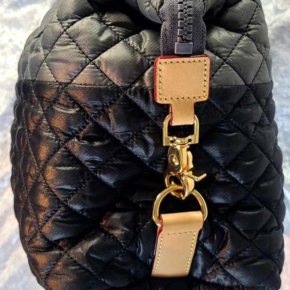 MZ Wallace Black Quilted Crossbody Bag - Picture 8 of 16
